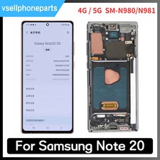 For Samsung Note20 4/5G SM-N980/N981 Small OLED Touch Screen Display Replacement