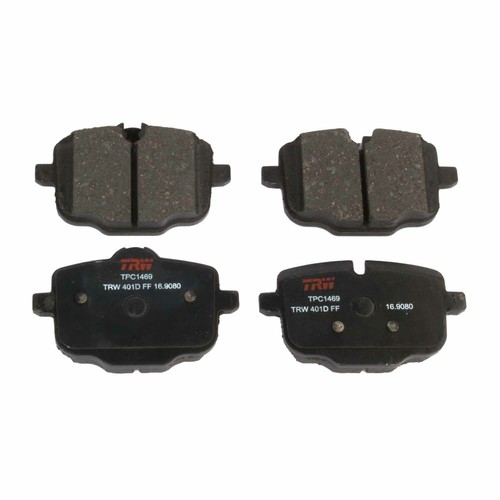 BMW 540i M6 Hella TRW Rear Brake Pads & Sensor 34352284343 34216775346 - Picture 4 of 4