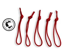 Culture Surfboards Leash String 5-Pack - RED