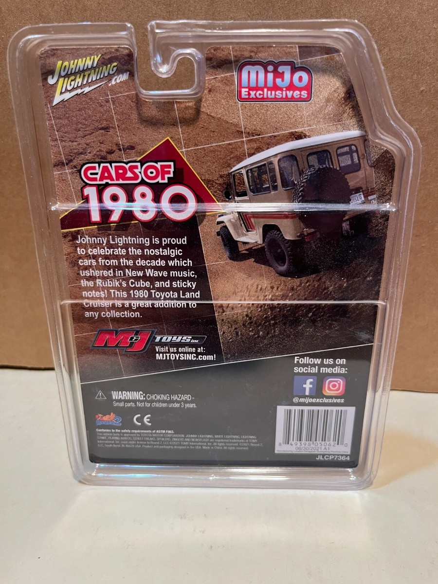 1/64 JOHNNY LIGHTNING CARS OF THE 1980 TOYOTA LAND CRUISER