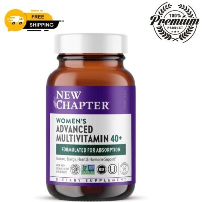 New Chapter Women's Multivitamin 40+ Advanced Formula for Heart, Hormone 96