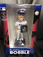Jacob Degrom 2018 NL Cy Young Award Trophy Plaque Bobblehead, New York Mets NY.~