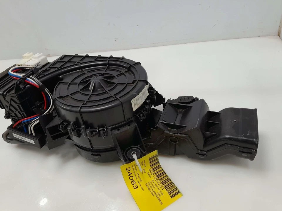 Conjunto de motor soplador de aire acondicionado calentador consola central Nissan Pathfinder 13-16 OEM Foto 4 de 4