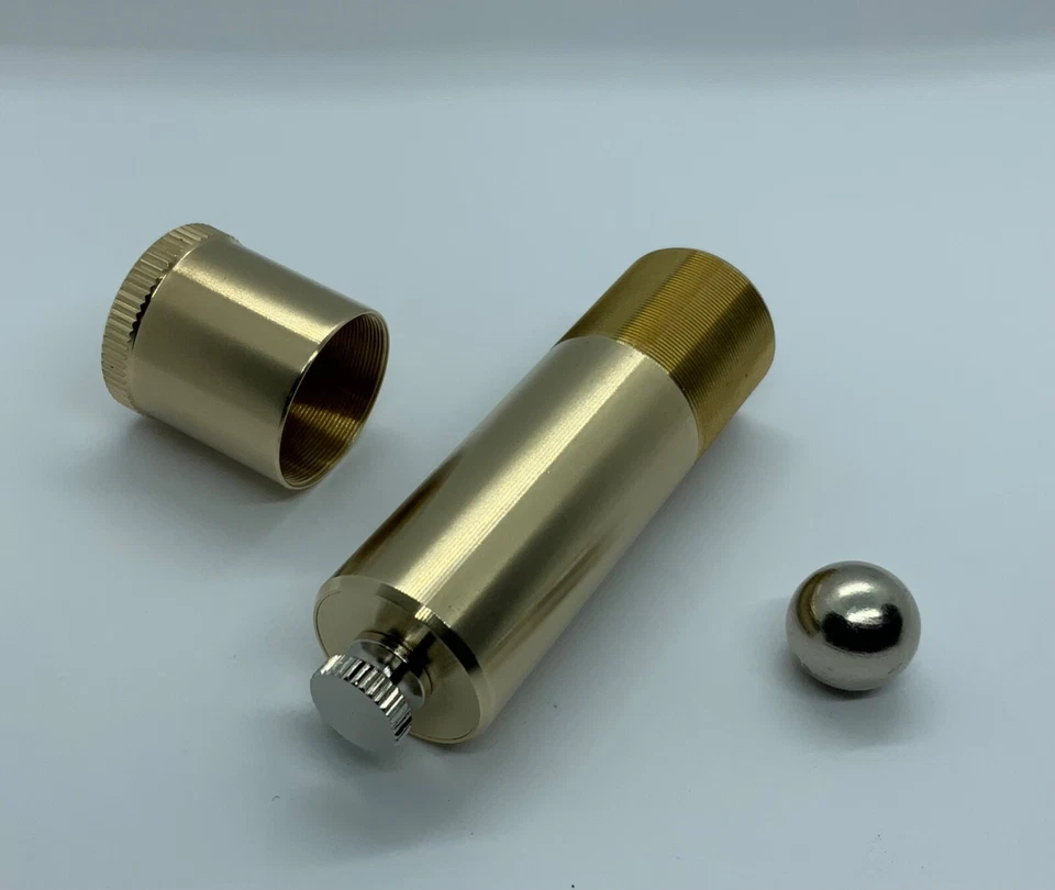 Orb Odyssey - Rompecabezas mecánico de tubo de latón - ¿Puedes liberar el orbe? Foto 3 de 4