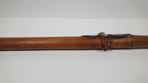 Large Antique Chinese Bamboo Pipe, circa 1890 - Picture 14 of 24