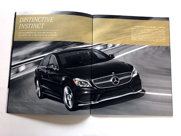2016 Mercedes Benz CLS-Class CLS400 CLS550 CLS63 AMG 32-page Brochure Catalog Foto 4 de 4