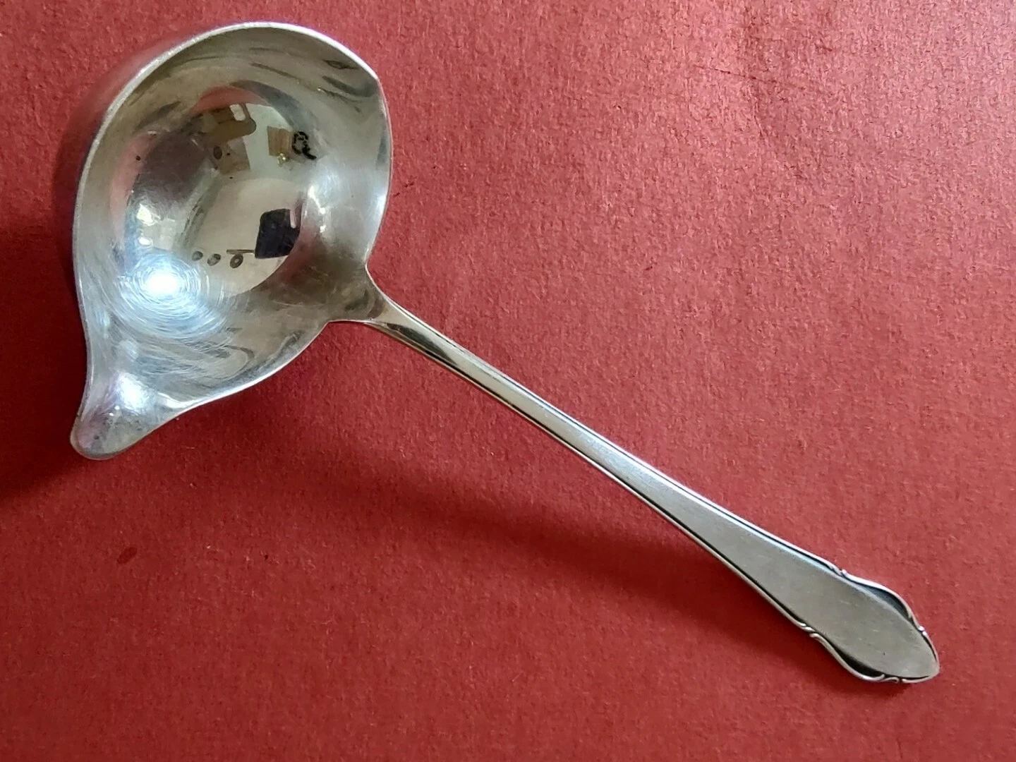 WMF WMF37 Silverplate Gravy/Sauce Ladle w/Spout 7 1/8" Germany 40 Free Ship