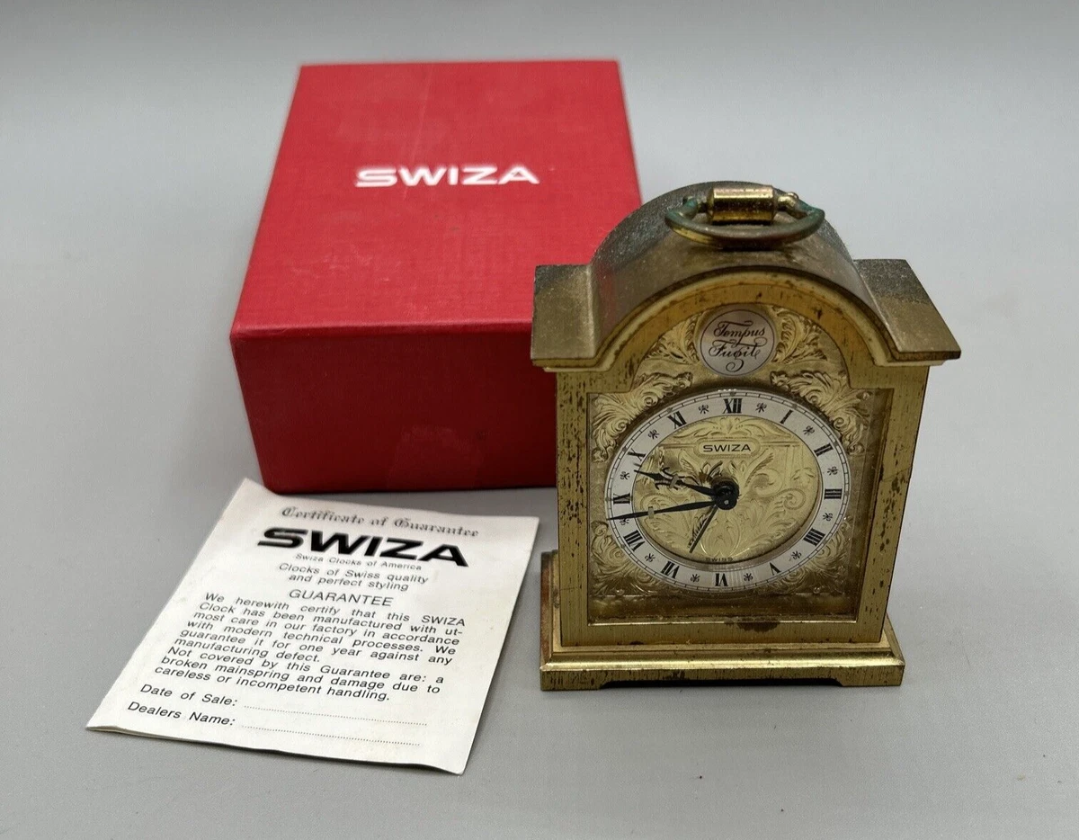 Swiza Sheffield Alarm Clock for sale | eBay