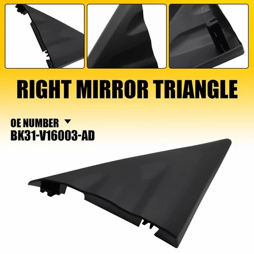Mirror Corner Triangle Molding Right For Ford Transit MK8 14-20 BK31-V16003-AD