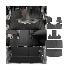 7 Seats Floor Mat Compatible with 2018-2025 Expedition Cargo Mat 3rd Bac...