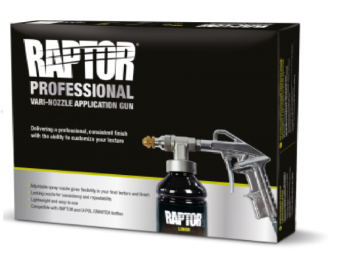 Pistola de pintura profesional UPOL UBS pistola de protección subterránea para recubrimiento Raptor - Imagen 1 de 4