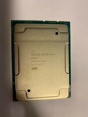 初期保証 Xeon E-2144G 32GB SSD1TB QuadroP620 Intel Xeon Gold 6253CL SRF7Z 3.1GHz 18-Core 24.75MB 205W