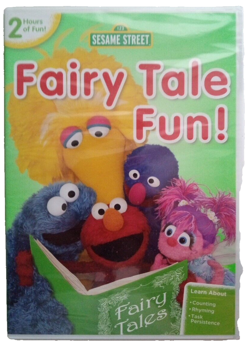Sesame Street, Fairy Tale Fun, DVD, Children, Family, Brand New