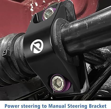 Power Steering to Manual Conversion Rack Bracket For Honda Civic EG & Integras - Picture 2 of 12