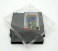 New Protectors Crystal Clear Cases Box For NES Cartridge Nintendo Carts Box