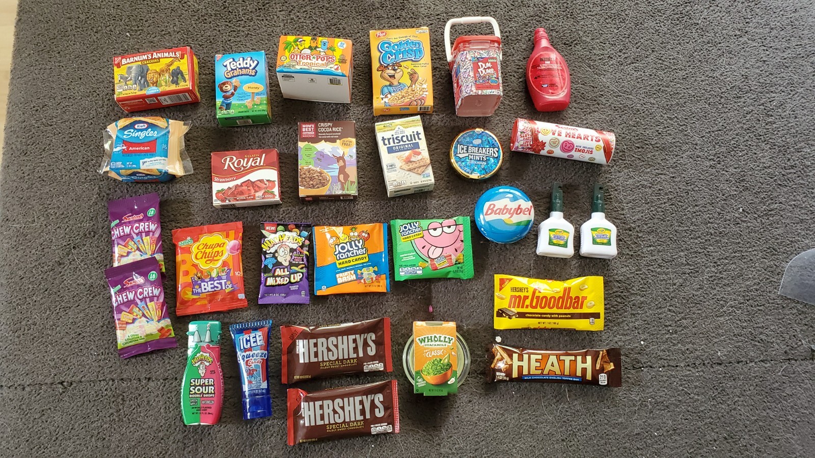 Shopkins Real Littles Micro Mart Mini Grocery Food Brands Assorted 28 Piece Lot-image