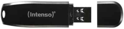 Intenso USB Stick Memory Stick Speed Line Black USB A 3.2 Memory NEW & Original Packaging