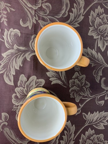 Pfaltzgraff Villa Della Luna Pedestal Coffee Tea Mugs Lot of 2 - Picture 6 of 9