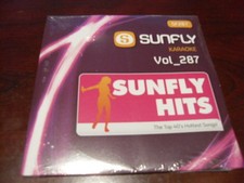 SUNFLY HITS KARAOKE DISC SF287 VOLUME 287 CD G SEALED 15 TRACKS