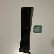 Apple Watch Nike Sport Loop 44mm (42/45/49) Genuine OEM Black Reflective Used