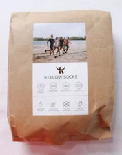 Keecow Men's 6-Pack Athletic Ankle Running Socks HT3 Blue Size: 9-12 NWT