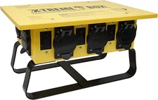 X-treme 50-Amp Temporary Power Distribution Box, 125/250V, GFCI 6506UGSX