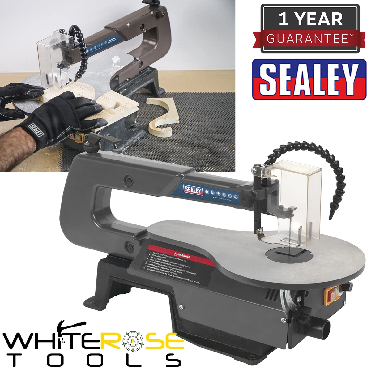 Sealey Scroll Saw Variable Speed 406mm Throat 230V eBay