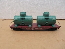 MARX HO CITIES SERVICE TWIN TANK FREIGHT CAR