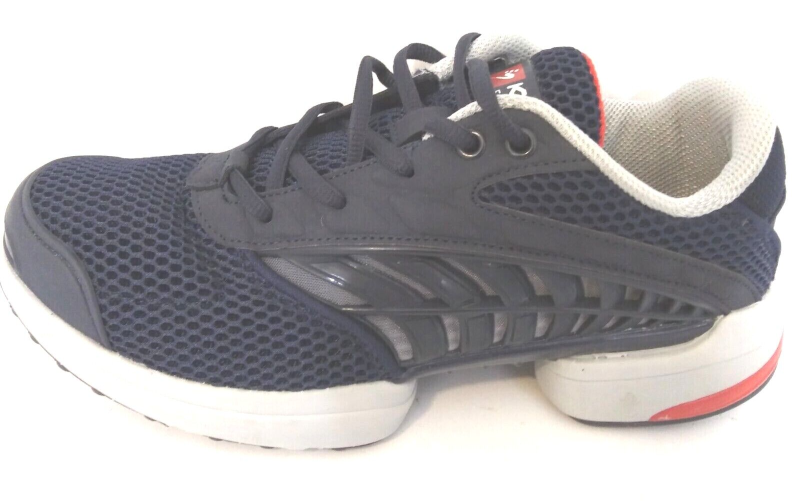 Kajila Mens Size 8.5 Blue Gray Red Sport Sneakers Athletic Fashion Shoes