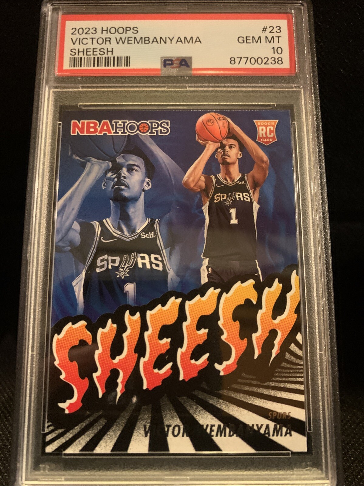 Victor Wembanyama 2023 Hoops #23 Sheesh Price Guide - Sports Card 