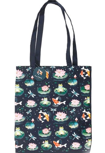 Something Different Pond Print Polycotton Tote Bag
