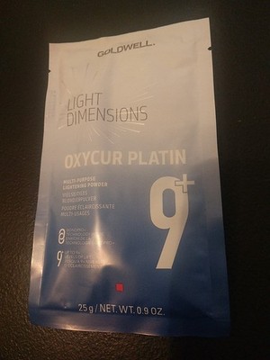 Goldwell Light Dimensions Oxycur Platin 9 + 25g 0.9oz Lightening Powder