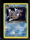 2000 Pokemon Team Rocket Dark Gyarados Prerelease Stamp Holo #8/82