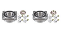 A.B.S. 2X Radnabe Radlagersatz Hinterachse Rechts Links FüR BMW 5Er E39 E60