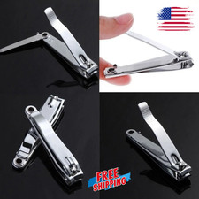 Large Stainless Steel Standard Nail Toe Finger Trimmer Nail Clippers With File