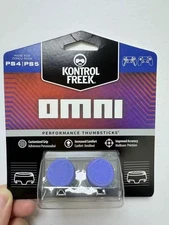 KontrolFreek FPS Freek Omni Purple PS5 PS4 Thumbsticks Grips 4 Prongs