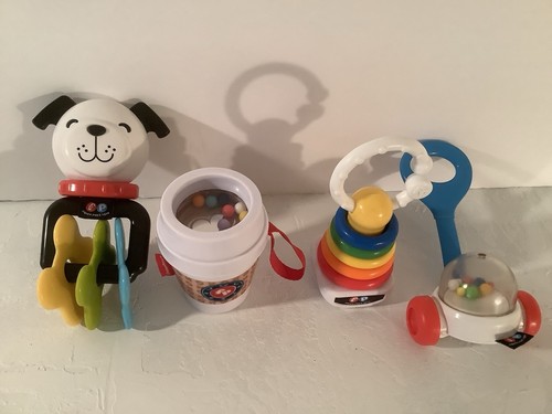 Fisher Price Classic Toy Mini Replicas Baby Crib Toys Starbucks Corn Popper