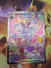 Carta Pokemon Sylveon Ex Sir 153/128 30° Anniversario SR Full Art Inglese NM