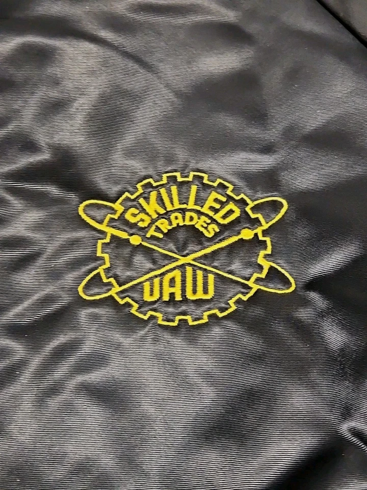 De colección. Chaqueta UAW (United Auto Workers) "Jack" Skilled Trades 1992 Local 74 Grande Foto 4 de 4