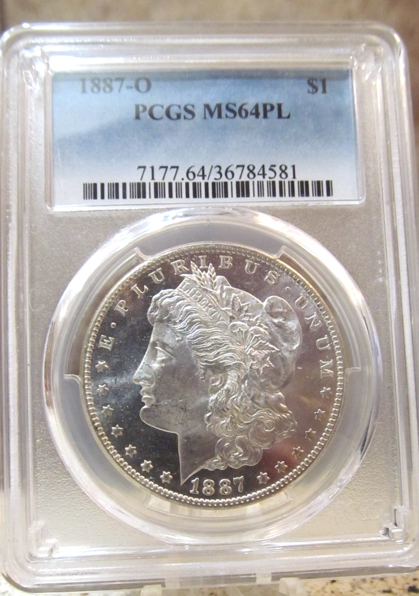 MS 64 Graded 1887 Year Morgan US Dollars (1878-1921) for sale | eBay