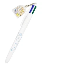 Marimocraft Pokepiece 4-Color Ballpoint Pen with Charm, Winter