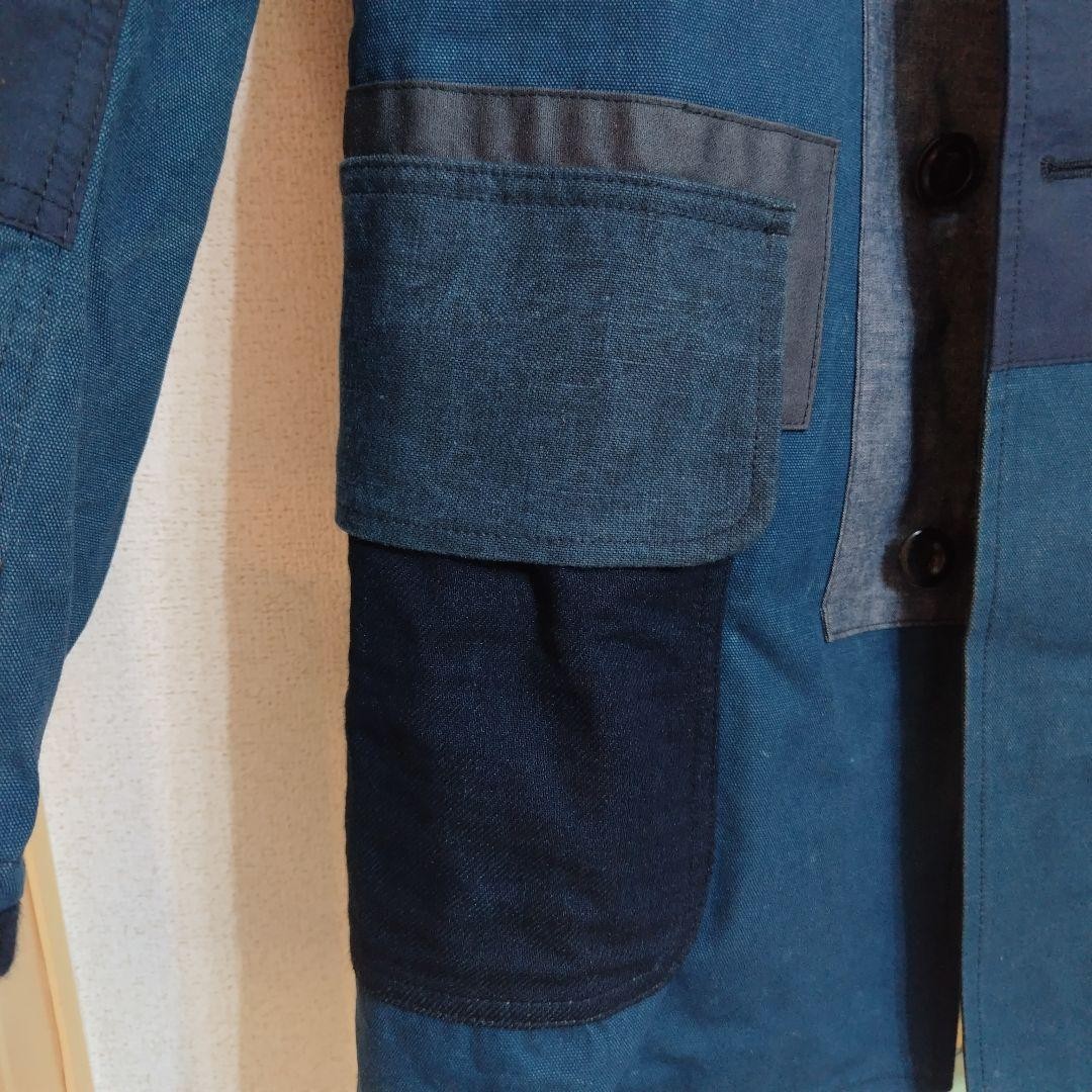 Junya Watanabe Man Patchwork Coat Comme Des Garco… - image 10