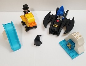 Lego Duplo 10823 Batwing Adventure Complete Set Comics Batman Superhero Penguin