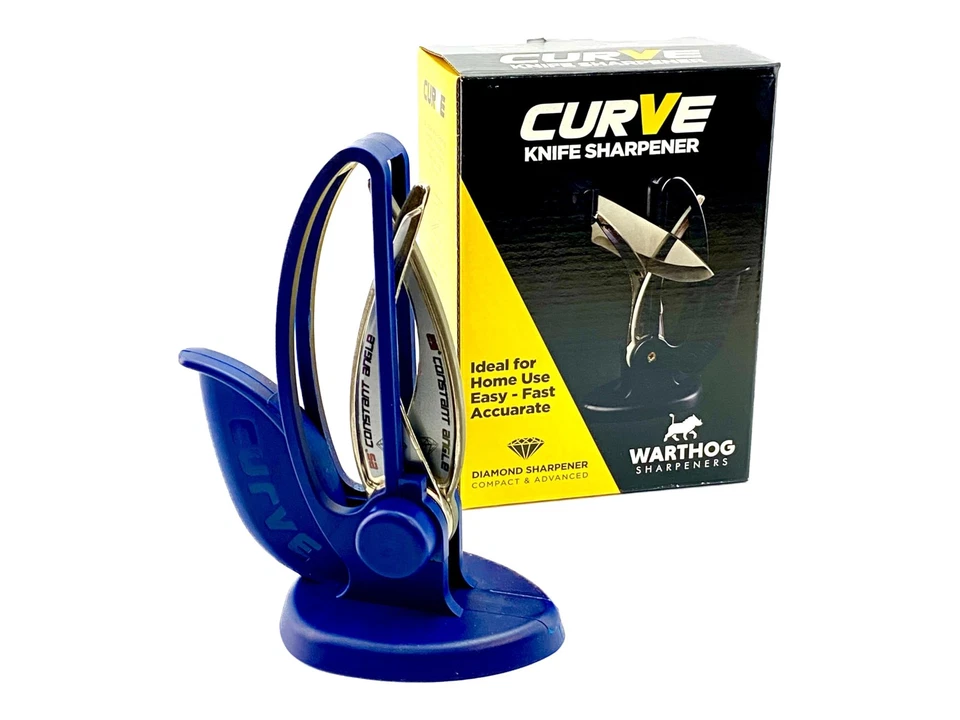 Warthog V-Sharp Curve - 325 hastes de diamante Grit, afiador de faca de ângulo de 25 graus, - Imagem 3 de 4