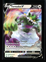 Tornadus V 124/198 Chilling Reign Holo Ultra Rare