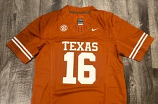Arch Manning Texas Longhorns Orange Jersey Men’s Size S-2XL