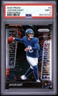 2025 Panini Prizm - Fireworks Jaxson Dart #6 (RC) PSA 9 MINT NEW YORK GIANTS