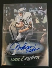 2025 Panini Luminance Mark Van Eeghen Auto /200 Raiders 