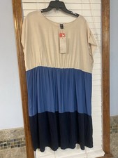 Shein Emory Rose Women’s 2XL Dress 3 Layers Short Sleeve NWT