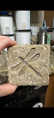 Stone Decorative Fire Fly carved Jewelry Box